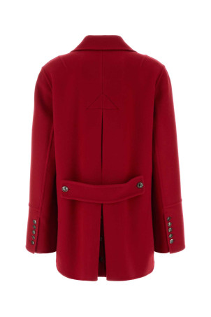 Red wool coat ERMANNO SCERVINO (D496D725ZBG)