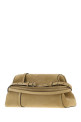Beige suede crossbody bag White MOSCHINO (MC4049PP0POF0)
