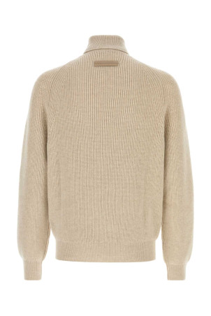 Пісочний кашеміровий светр ZEGNA (RUIK84A4320)