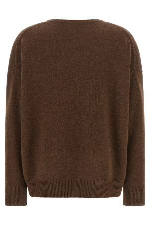 Cashmere V-neck sweater Brown