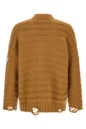 Beige 'Distressed' cardigan Beige