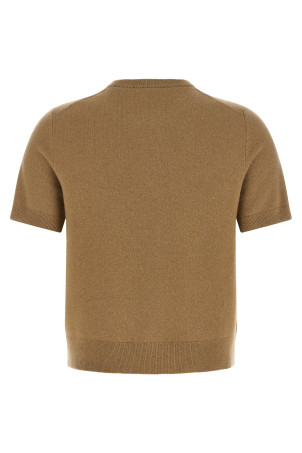 Beige wool and cashmere sweater Beige