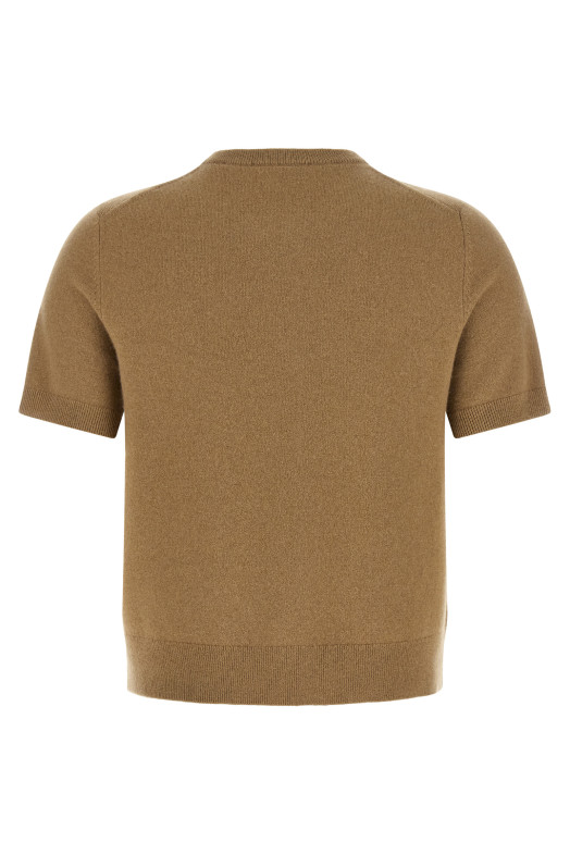 Beige wool and cashmere sweater Beige