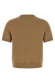 Beige wool and cashmere sweater Beige