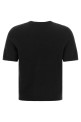 Black wool and cashmere sweater Black