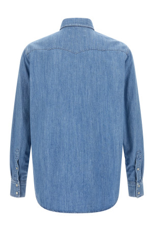 Blue denim 'Texana' shirt Blue