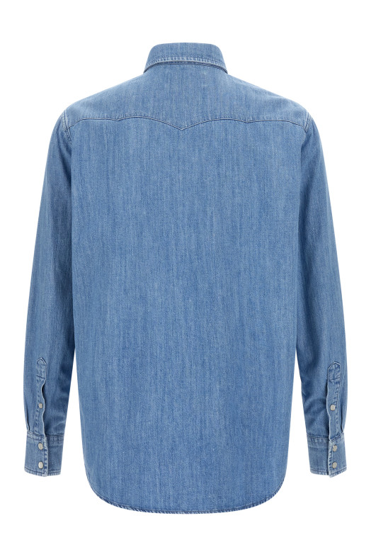 Blue denim 'Texana' shirt Blue