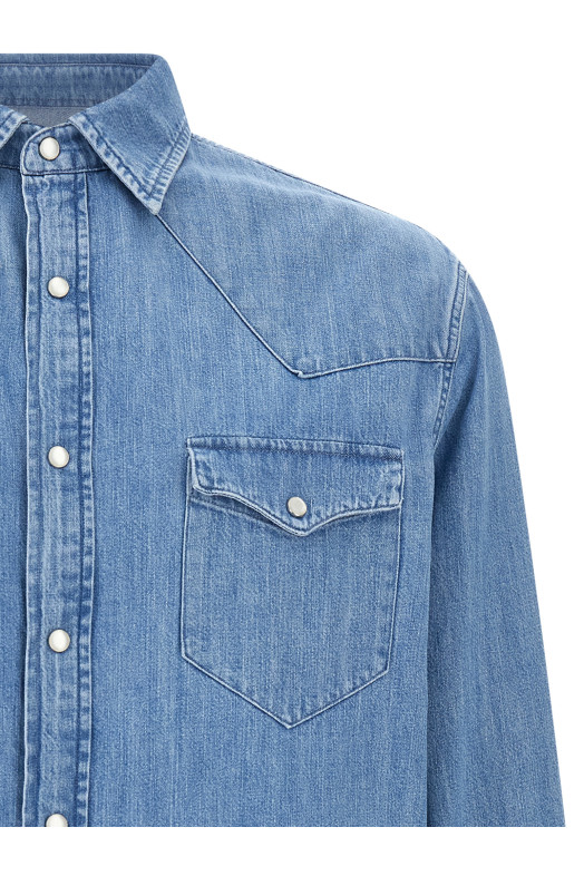 Blue denim 'Texana' shirt Blue