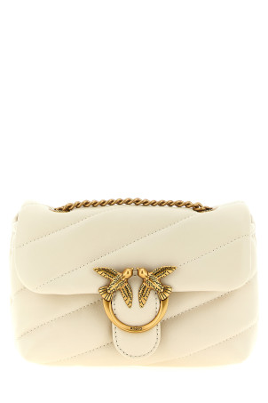 'Baby Love Puff' Crossbody Bag White