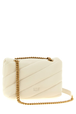 'Baby Love Puff' Crossbody Bag White