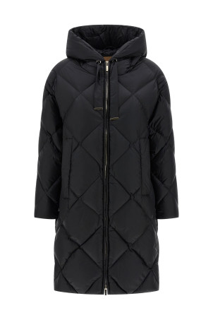 Black 'Trefe' down jacket Black