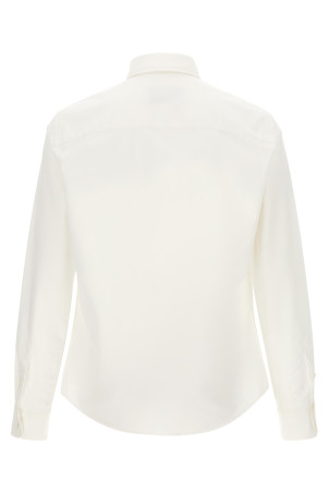 'Ami de Coeur' Oxford cotton shirt White
