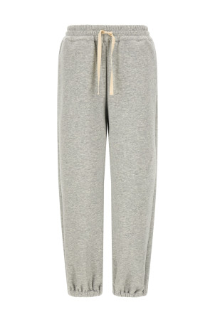 Grey scuba jersey joggers Gray