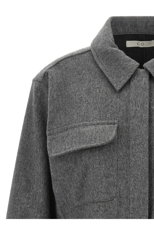 Серая рубашка-оверсайз «Workwear» Серая 6110BWCF026