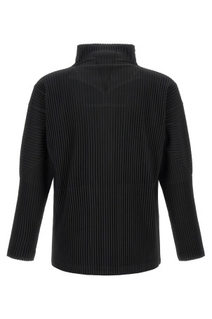 Black 'Color Pleats 2' cardigan Black