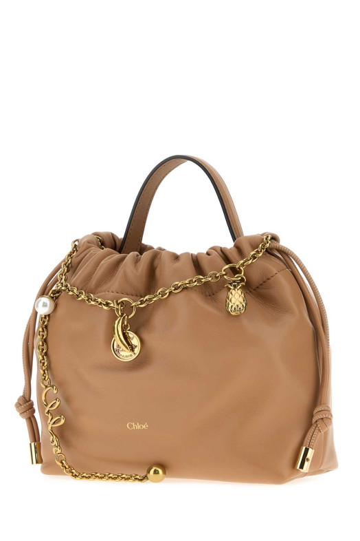 Skin pink leather mini ChloÃ© Icons handbag CHLOE (CH26SP126R12)