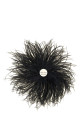 Feather pin Black
