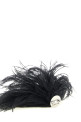Feather pin Black