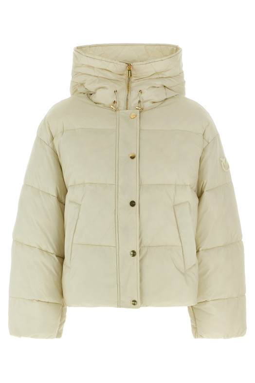 'Impasto' down jacket White