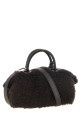 'Teddy Holdals' small brown top case Brown