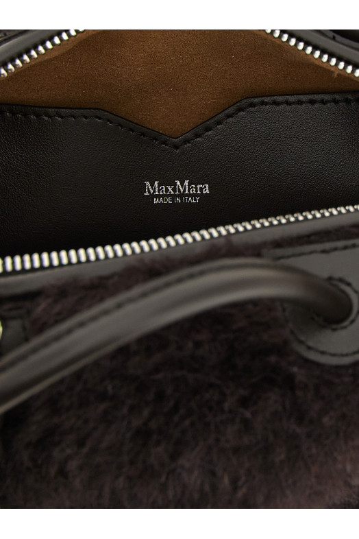 'Teddy Holdals' small brown top case Brown