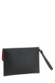 Black 'Bettina' clutch Black