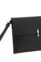 Black 'Bettina' clutch Black