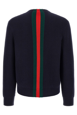 Blue 'Web' sweater Blue