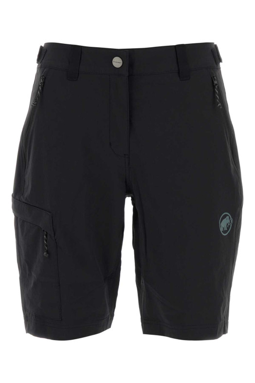 Black stretch nylon bermuda shorts MAMMUT SWISS1862 (102301200)