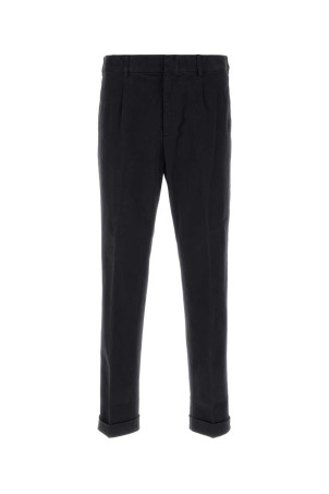 Midnight blue stretch cotton Cambridge pant CELLAR DOOR (110458F413)