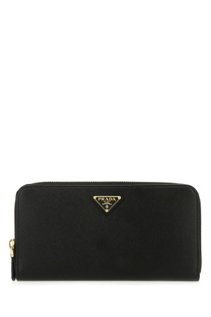 Black leather wallet Black PRADA (1ML506QHH)