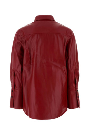 Red leather shirt Red CO (2110ALGF26)
