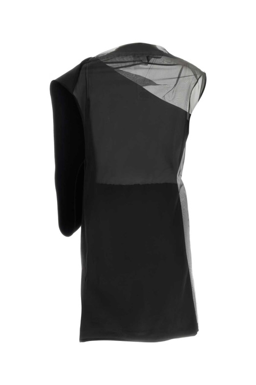 Black wool and silk Cesto dress Blue SPORTMAX (2622236013600)