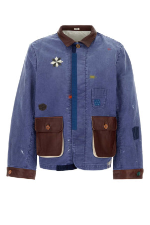 Blue denim jacket Blue KHOKI (26FWJK05)