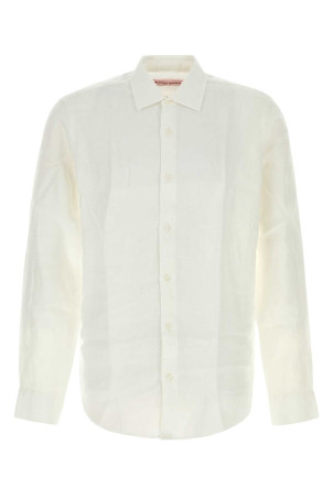 White linen Giles shirt White ORLEBAR BROWN (274659)