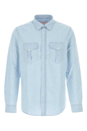 Light blue chambray shirt ORLEBAR BROWN (280289)