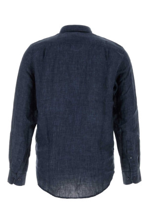 Navy blue linen Colburn shirt ORLEBAR BROWN (282447)