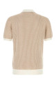 Two-tone cotton Horton polo shirt Brown ORLEBAR BROWN (282459)