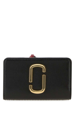 Black leather wallet MARC JACOBS (2P6SMP020S01)