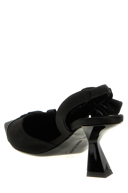 Слінгбек з рюшами Чорний NENSI DOJAKA (ND23FWSC41040ABLACK) Слінгбек з рюшами Чорний NENSI DOJAKA (ND23FWSC41040ABLACK)