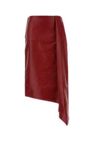 Red leather skirt Red CO (3369ALGF26)