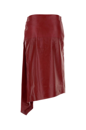 Red leather skirt Red CO (3369ALGF26)