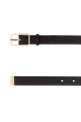 Chocolate leather belt CARVEN (6262161234)