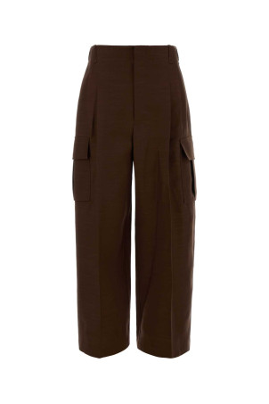 Brown wool blend cargo pant CARVEN (6262K21024)