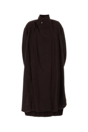 Chocolate wool blend dress CARVEN (6262K21167)