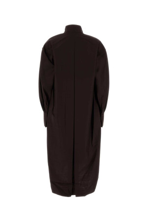 Chocolate wool blend dress CARVEN (6262K21167)