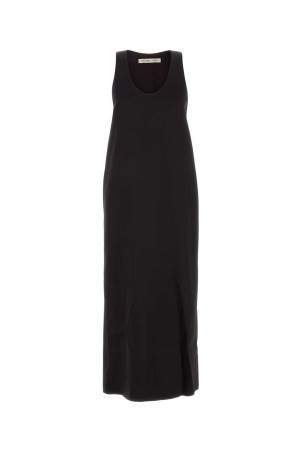 Aubergine satin dress CARVEN (6262K21285)