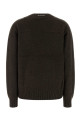 Brown cashmere oversize sweater CARVEN (6262K21318)