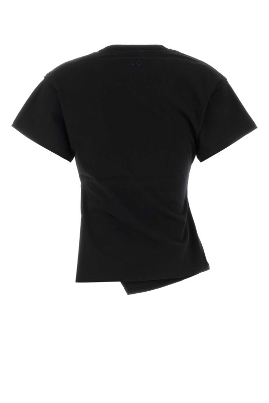 Black jersey Cata t-shirt Black CULT GAIA (CSKTP32347CO3195)