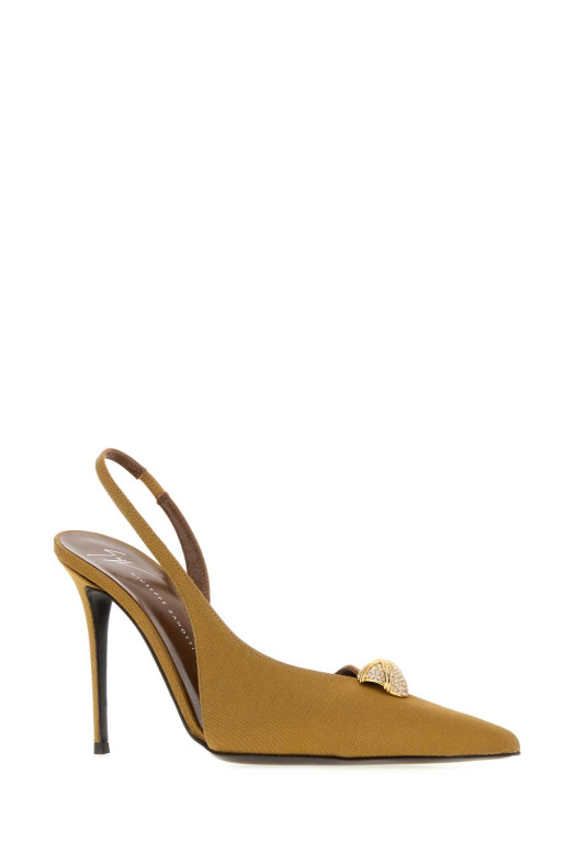 Camel fabric Raquel pumps Black GIUSEPPE ZANOTTI (E650009)